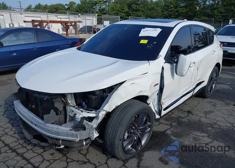 2021 Acura Rdx A-Spec Package из США, поврежденный, VIN 5J8TC2H64ML014790